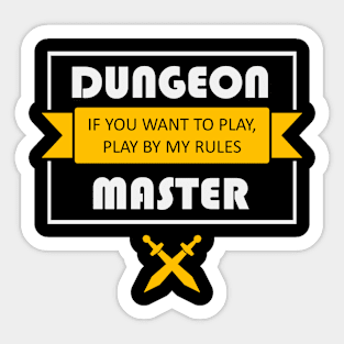 Dungeon Master Sticker